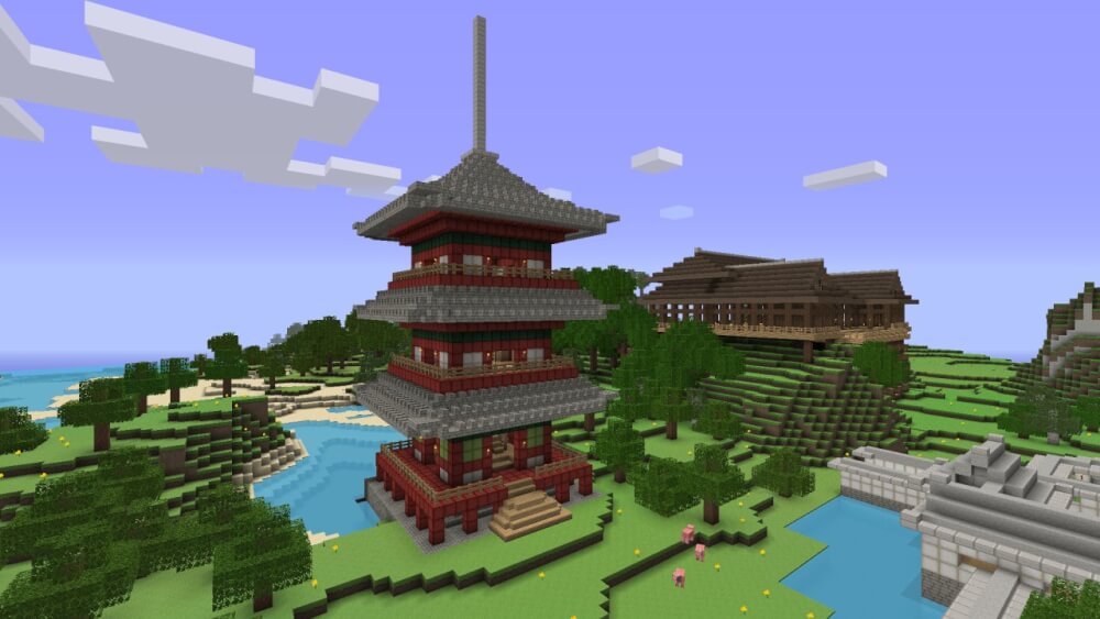 Famous Places In Japan Beautifully Recreated In Minecraft Tokyo From The Inside