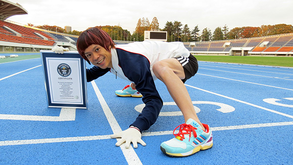 Japan---Fastest-100m-running-on-all-fours-main
